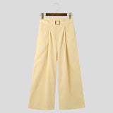 AIDASE  -  2025 American Style Trousers Fashion Men Deconstruct High Waisted Pants Casual Streetwear Loose Wide Leg Pantalons S-5XL aidase-shop