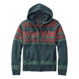 AIDASE  -  Spring Autumn New Fashion Men's Contrast Color Casual Trendy Loose Zipper Long Sleeve Hooded Knitted Sweater Cardigans Male Coat aidase-shop