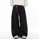 AIDASE  -  Men Women American Streetwear Fashion Loose Casual Vibe Hip Hop Cleanfit Wide Leg Suit Pant Boyfriend Harem Pants Trousers aidase-shop