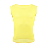 AIDASE  -  Sexy Sleeveless Mesh Transparent T-shirts Mens Lounge Undershirts Tank Tops Sexy Homme Boxer Shorts Gym Homewear Men Clothes Set aidase-shop