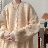 AIDASE  -  Twist Round Neck Sweater and Sweater for Men Trendy Brand Lazy Style Retro Top aidase-shop