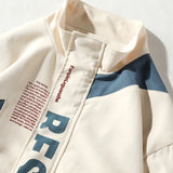 Aidase Men Bomber Jacket And Coats Letter Printed Outerwear Streetwear 2024 Fashion Plus Size Loose Windbreaker Coat Male Clothing 5XL aidase-shop