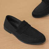 AIDASE  -  New Classics Men's Suede Slip On Loafers Preppy Lightweight Breathable Flats Non Slip Daily Fashion Casual Outdoor Sneakers aidase-shop
