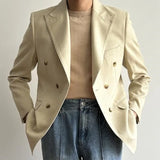Aidase Italian Double Breasted Suit For Men Gentleman Business Blazer Hombre Luxury Retro Fall Long Sleeve Suit Dress Prom Blazers Men aidase-shop