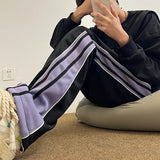 AIDASE  -  Trendy Youth Straight Leg Fce Lined Wide Leg Casual Pants Autumn Winter Hip Hop American Sle Long Trousers for Men aidase-shop