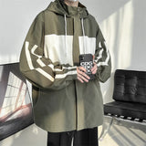 Aidase New Autumn Men Trend Jackets Streetwear Loose Windbreaker Coats Jaqueta Masculina Mens Clothing Outwear Black Plus Size M-5XL aidase-shop