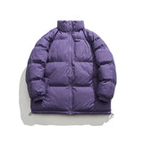 Harajuku Mens Navy Parkas Warm Thicken Korean Fashion Coats Winter Casual Jacket Male Streetwear Hip Hop Coat Woman Parkas aidase-shop