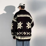 Aidase Brand Men Knitted Cardigan Autumn  Winter Fashion Cardigan Sweater Zipper Thick Long Sleeved Trendy Casual Knitwear Coat aidase-shop