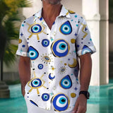 AIDASE  -  New Men's plus size shirt digital printing Hawaiian shirt aidase-shop