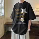 AIDASE  -  100℅ Cotton O Neck Men's T-shirt Tops Male Tees Shirts Y2k Chic Funny Party Basic Harajuku Wholesale Elastic Stylish Original aidase-shop