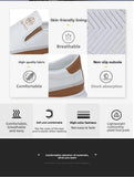 AIDASE  -  Spring Men's Large Size Bean Shoes Breathable Casual Loafers Fashionable Leather Shoes Trendy Men's Footwear Comfortable Ru aidase-shop