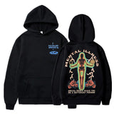 Skeleton Thermal Imaging Graphic Print Hoodie Men's Hip Hop Streetwear Men Women Fleece Cotton Hoodies Unisex Fashion Sweatshirt aidase-shop