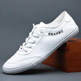 AIDASE  -  Men Canvas Shoes Casual Lace Up Sneakers Fashion Breathable Vulcanize Shoes Rubber Flats Large Size 46 Casual Man Shoes SS21023 aidase-shop