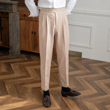 Aidase Spring Fashion Trousers Pant For Man Office Trouser Men Business Casual Pant British Social Club Outfits aidase-shop