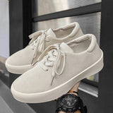 AIDASE  -  Men's casual shoes simple and fashionable board shoes artistic and versatile low top shoes outdoor casual sports walking shoes aidase-shop