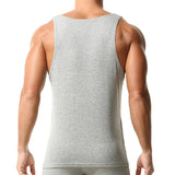 AIDASE  -  Sleepwear Loose Comfort Soft Tank Tops Men Sexy Wrap Deep V Neck Sleeveless Vest Shirts Mens Summer Casual Solid Color Camisoles aidase-shop