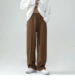AIDASE  -  Men New Spring and Autumn Style Versatile Wide-leg Trousers Loose Straight-leg Casual Trousers aidase-shop