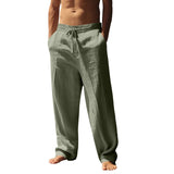 AIDASE  -  Europe and America Autumn Men's Hip Hop Breathable Cotton and Linen Loose Casual Sports Pants aidase-shop