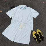 AIDASE  -  Mens Short Sets 2 Piece Outfits Summer Casual Short Sleeve Shirts and Shorts Tracksuit Sets aidase-shop