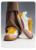 AIDASE  -  New Men Retro Color Matching German Training Shoes, Breathable Soft Bottom Lightweight Casual Sports Footwear aidase-shop
