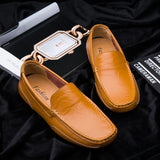 AIDASE  -  Men's Casual Shoes Lightweight Walking Sneakers Male Casual Business Leather Shoes Men Boat Shoes aidase-shop