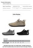 AIDASE  -  Men's Casual Slip-On Work Shoes Lightweight Spring Autumn Winter Seasonal Flat Bottom Sports Shoes Comfortable All-Match Bean... aidase-shop