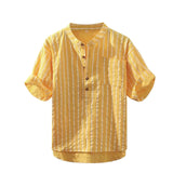 AIDASE  -  Wrinkle-Free Men'S Shirt With Pocket Men'S Fashion Spring And Summer Casual Short Sleeved Shirt Shirt Men'S Ropa De Hombre aidase-shop
