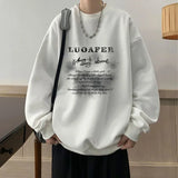 Aidase New Vintage Letter Printed Pullover Hoodies For Men Goth Sweatshirts Streetwear Oversize Hoody Hip Hop Fleece Y2K Clothes aidase-shop