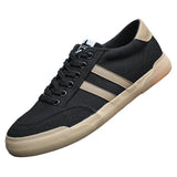 AIDASE  -  Fashion Red Men's Canvas Sneakers Original Low Cut Skateboarding Shoes Men Comfortable Non-slip Vulcanized Shoes For Men aidase-shop
