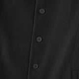 AIDASE  -  Men Jackets PU Leather Patchwork O-neck Long Sleeve Button Male Coats Streetwear 2025 Fashion Casual Jackets Men S-5XL aidase-shop