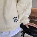 Hooded Sweater Coat Men Spring and Autumn Casual Knitted Sweaters Men Pullover Jumpers Men Fashion Clothing  Streetwear Tops