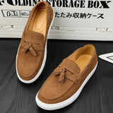 AIDASE  -  Men Business Vulcanized Shoes American-style Casual Comfortable Breathable Fashionable Sneakers Driving Travel Shoes Men aidase-shop