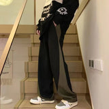 AIDASE  -  American High Street Pants Men Summer Loose Oversized Trousers Casual Versatile Niche High-end Design Wide Leg Straight Pants aidase-shop