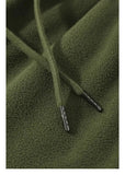 AIDASE  -  Double-sided Fleece! Retro Military Green Straight-leg Pants Women Loose Thickened Warm Drawstring Casual Wide-leg Pants Men aidase-shop