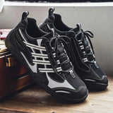 AIDASE  -  Men's Summer New Style Mesh Sports Climbing Retro Dequn Shoes Anti-slip Soft Bottom Breathable White Shoes Casual Sneakers aidase-shop