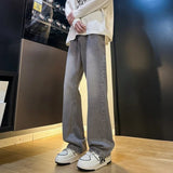 AIDASE  -  Autumn New Men's Jeans Baggy Straight Wide Leg Male Fashion Vintage Denim Pants Men Youth Popular Brand Streetwear Jean Trousers aidase-shop