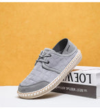 AIDASE  -  Men's Two-Way Wear Driving Shoes Slip-On Beijing Style Casual Fishing Boat Shoes Breathable Low Cut Comfortable All-Season aidase-shop