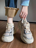 AIDASE  -  Women's Summer New Mesh Breathable Platform Wedge Sneakers Thick Sole Casual Chunky Dad Shoes aidase-shop