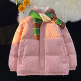 Aidase 2024 New Women Thicken Parka Stand Collar Cotton Padded Jackets Fashion Female Thicken Winter Coats aidase-shop