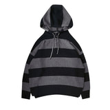 AIDASE  -  Warm Jumper Homme Man Hombres Sweater Mens Fall And Winter Sweater Loose Trend Lazy Retro Hooded Pullover Knit Man Clothes 니트 aidase-shop