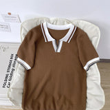 AIDASE  -  Men'S Summer Embroidered Casual Pullover Mens T Shirt Casual Stretch Crewneck Short Sleeve Tees Gym Workout Chemises Hommes aidase-shop