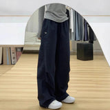 AIDASE  -  Waterproof Loose Casual Pants for Men Summer Thin Wide Leg Floor Length Trousers Korean Style Versatile Pants Couple Matching aidase-shop