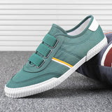 AIDASE  -  Quality Unisex Canvas Low Top Sneakers Soft Latex Insole Comfortable Women Men Casual Shoes Students Shallow Board Shoes aidase-shop