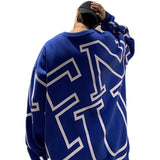 Autumn Y2k Streetwear Oversized Hoodies Men 2023 Harajuku Korean Fashion Loose Sweatshirt Hip Hop Vintage Graphic Fleece Hoodie aidase-shop