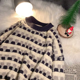 41.87Aidase Korean Street Style Men and Women Trendy Personality Winter New Sweater Couple Round Neck Pullover Loose Casual Top Harajuku Y2k aidase-shop