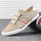 AIDASE  -  Quality Unisex Canvas Low Top Sneakers Soft Latex Insole Comfortable Women Men Casual Shoes Students Shallow Board Shoes aidase-shop