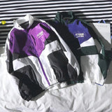 AIDASE  -  Hip Hop Jackets Man Fashion High Street Casual Coat Streetwear Autumn Anti-wind Colour-blocked Jacket Couple Coat Outwear Tops aidase-shop