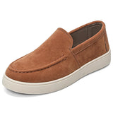 AIDASE  -  Fashion Men's Casual Shoes Suede Leather Men Classic British Style Tassels Loafers Moccasins Mens Outdoor Driving Flats aidase-shop