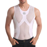 AIDASE  -  Motorcycle Slippery Clothes Summer Cycling Elastic Inner Vest Mesh Breathable Quick Drying for Men Hygroscopic Sweat Releasing aidase-shop