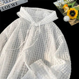 AIDASE  -  Shirt men Sun Shirt Hooded Pullover Protection Mesh Breathable Comfortable Streetwear Trendy Youth Outdoor Shirt aidase-shop